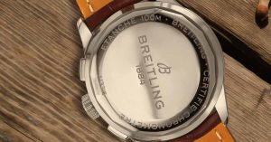 Luxury Breitling Premier Chronograph 42 Caseback