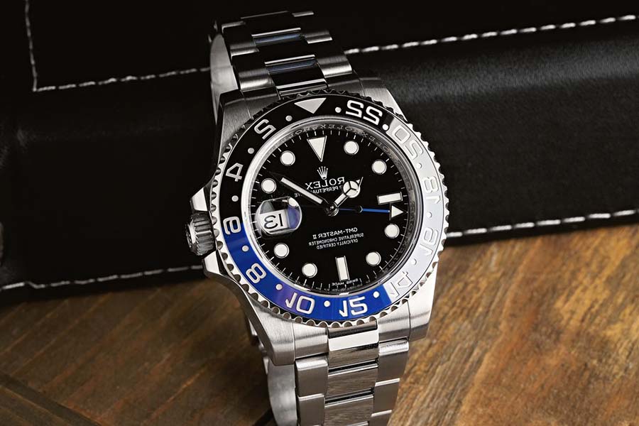 Fake Rolex GMT-Master II Reference 116710BLNR